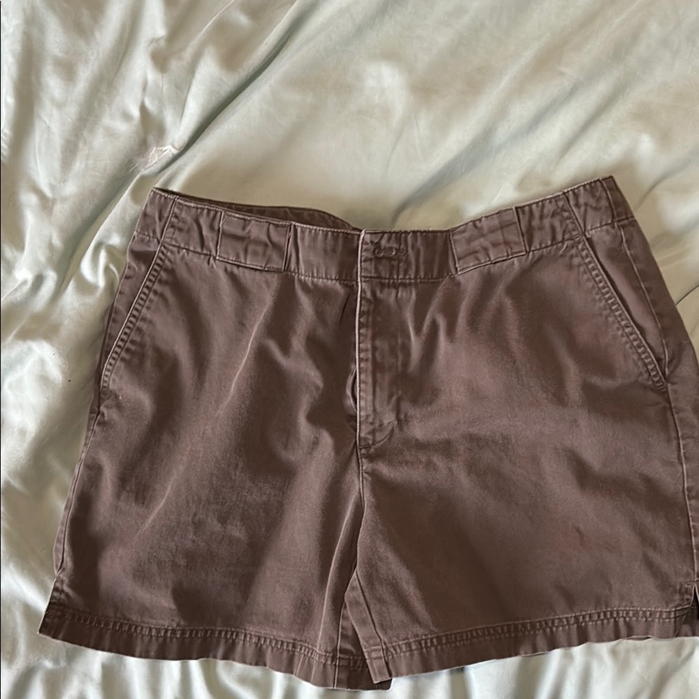 Brown Casual Shorts